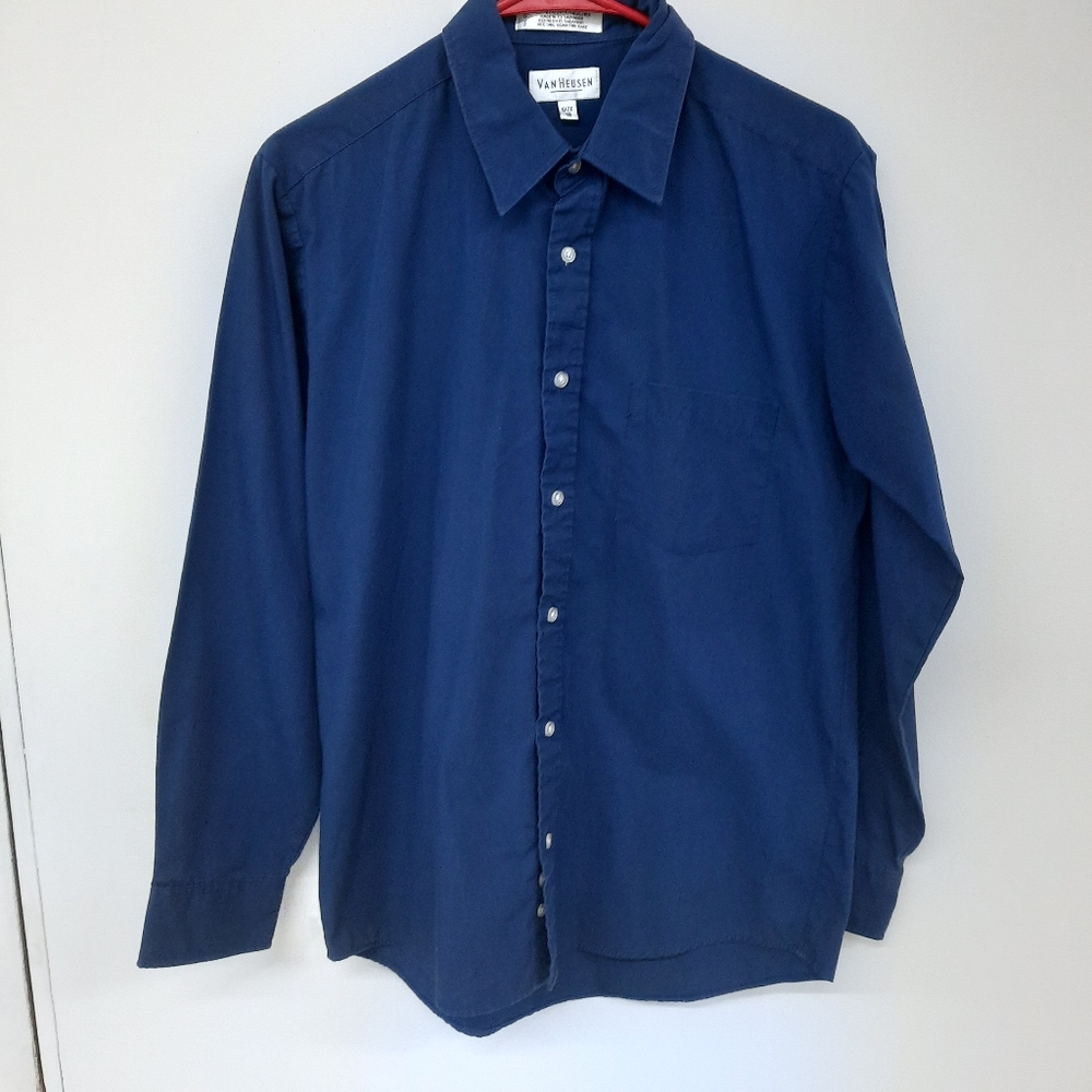 Van heusen boy button down shirt size 18